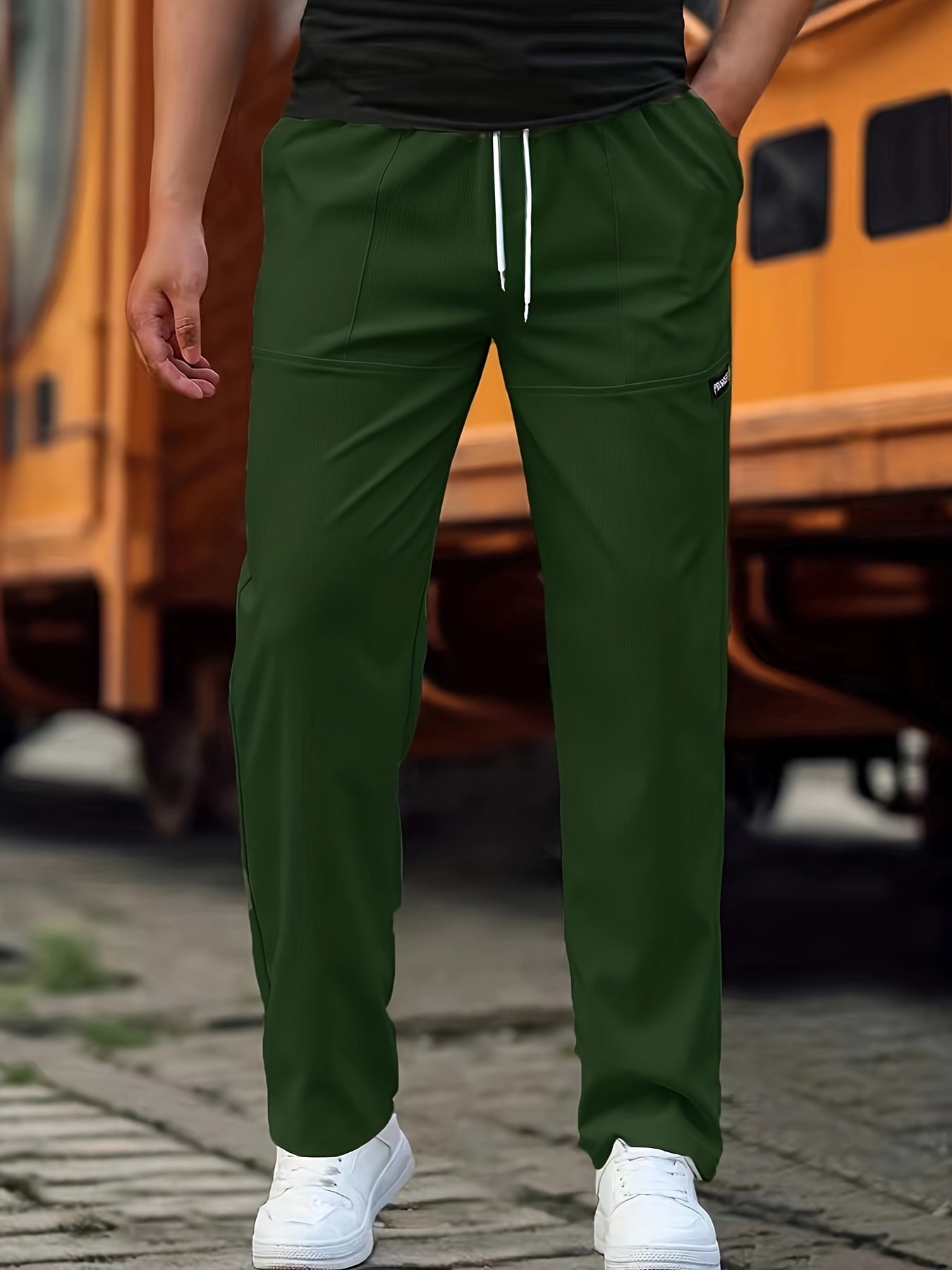 Pantalon Homme Élégant et Confortable pour la Vie Quotidienne