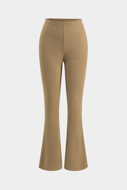 Ensemble Deux Pièces Féminin avec Haut et Pantalon Élastique