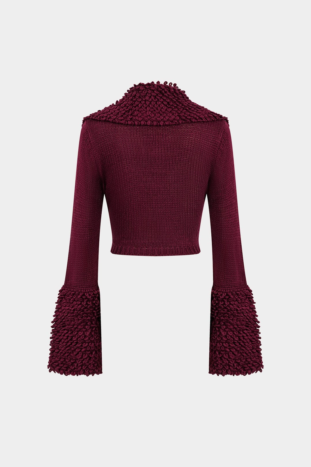 Pull Cardigan Femme Élégant avec Détails Texturés