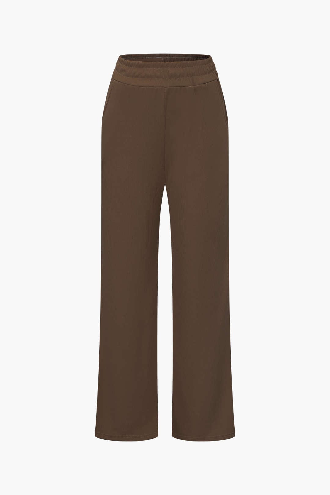 Ensemble Deux Pièces Élégant Asymétrique et Pantalon Large