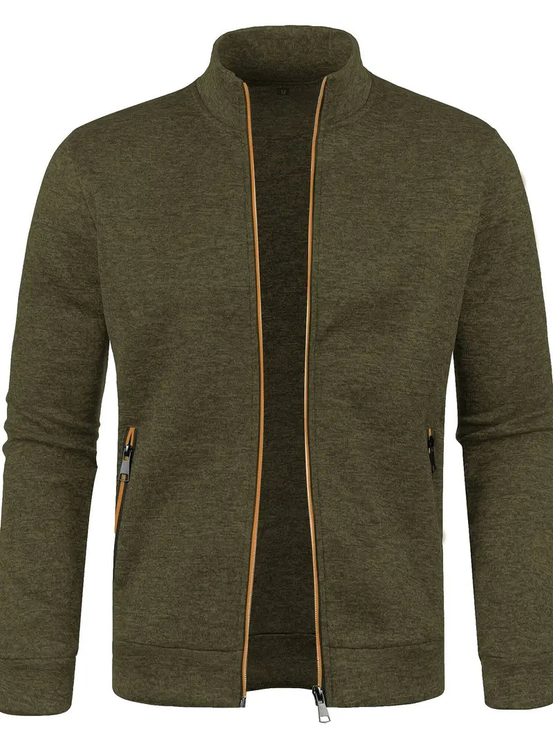 Veste Streetwear Détente avec Poches et Manches Longues