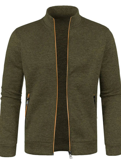 Veste Streetwear Détente avec Poches et Manches Longues