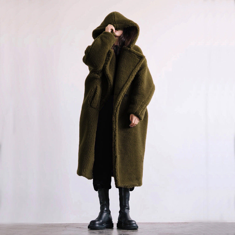 Manteau Femme Hiver Chaud et Confortable à Fermeture Éclair