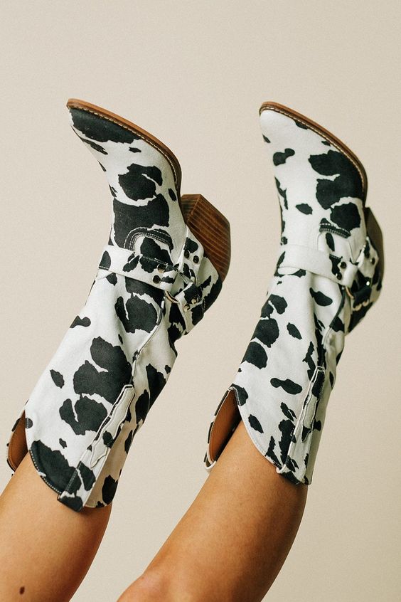 Bottes Femmes Mi-Hautes en Cuir Confort - PanierRoyale