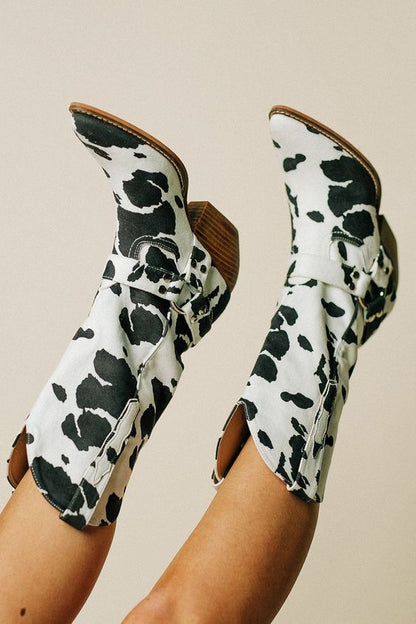 Bottes Femmes Mi-Hautes en Cuir Confort - PanierRoyale