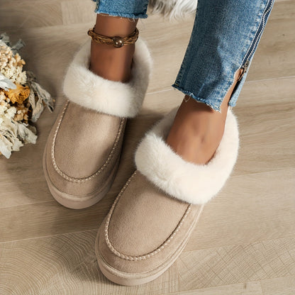 Chaussons Peluche Chauds et Confortables pour Femme et Homme