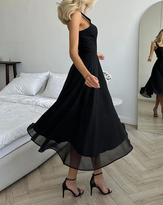EmmaChic™ – Robe Élégante Femme en Mousseline de Soie Légère et Chic-5