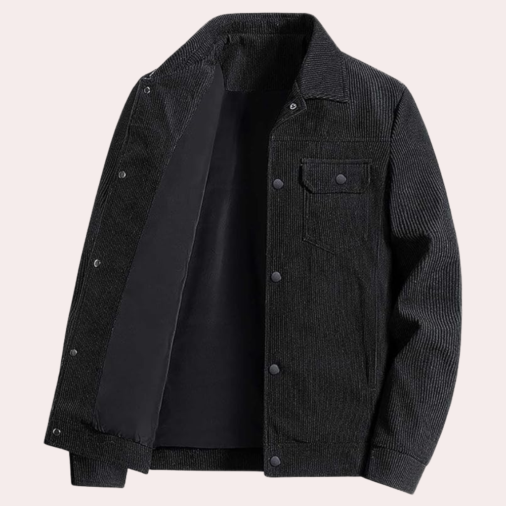 VINCENT - Veste en Velours Côtelé pour Hommes
