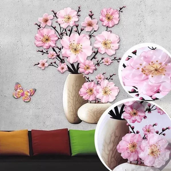 Tableau de Décoration Florale Chic pour Mur - PanierRoyale