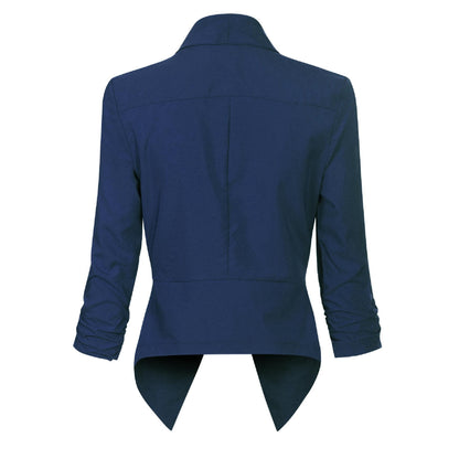 Blazer femme manches longues élégant