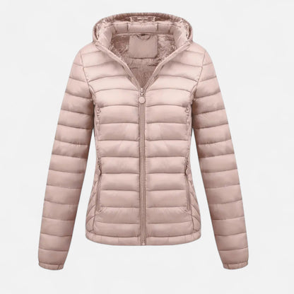 Veste Hiver Femme Doublée Noir Polaire