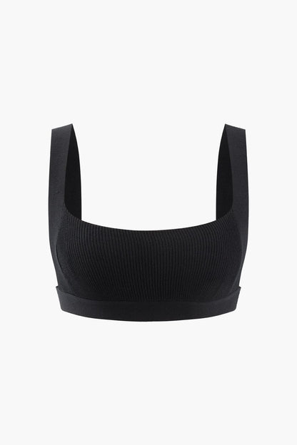 Ensemble de Deux-Pièces Chic avec Ceinture