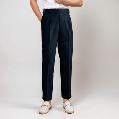 Pantalon Giuseppe La Dolce Vita Noir Élégant - BerlinGlamour