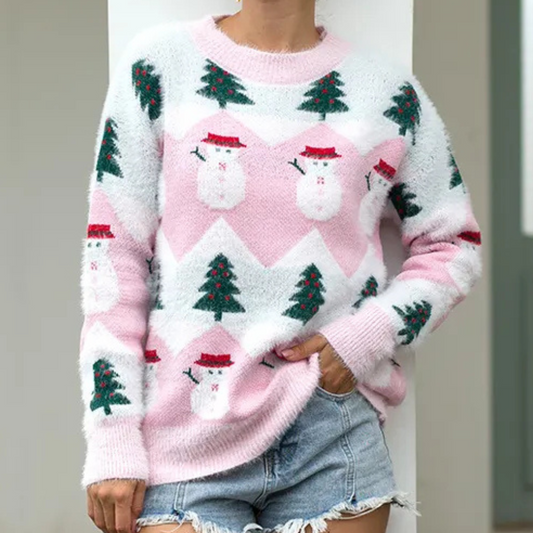 Pull Noël Femme Chic et Doux - PanierRoyale