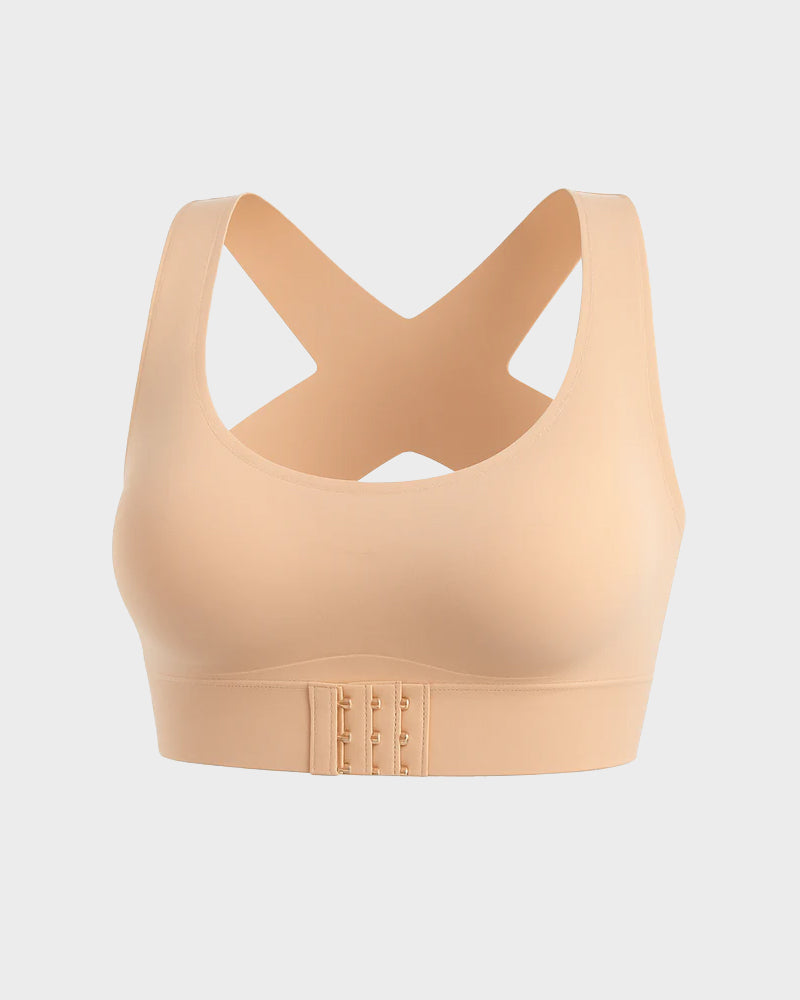 Soutien-gorge Femme Confortable Bretelles Croisées - PanierRoyale