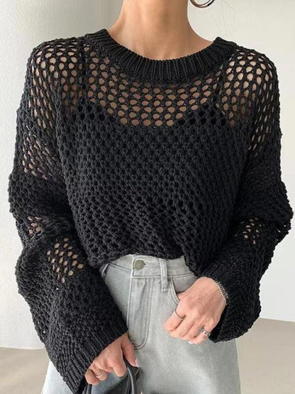 Pull Très Chaud en Maille Beige pour Femme
