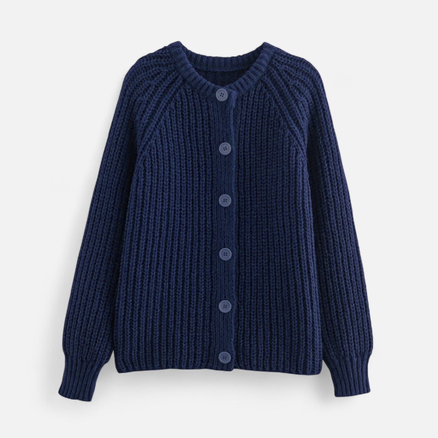 Gilet femme gris foncé épais confortable en maille