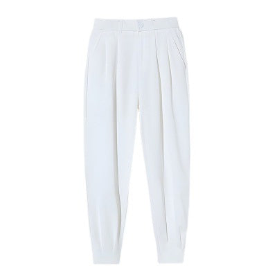Pantalon Homme Élégant Taille Étroite