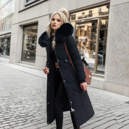 Doudoune Femme Hiver Longue et Élégante