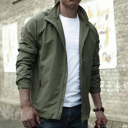 Veste Homme Imperméable et Transpirante pour Sport Extérieur