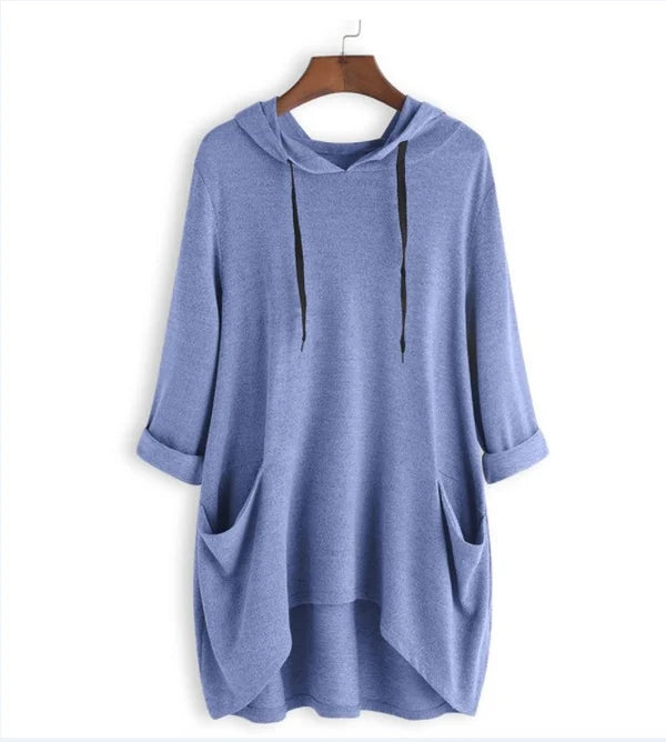 Sweat Capuche Femme Confort avec Poche pour Femme Décontractée