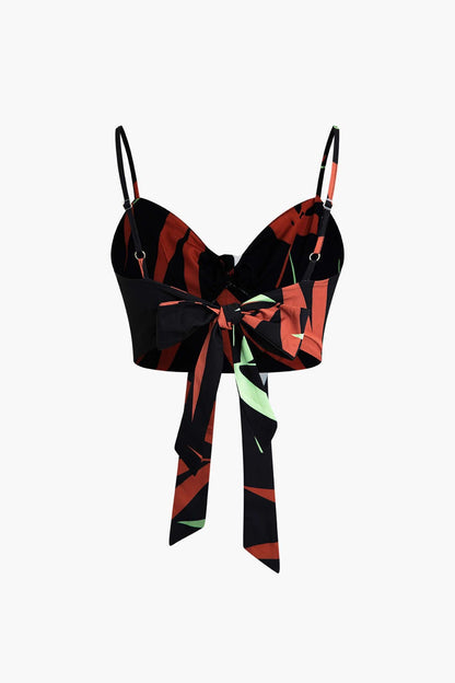 Ensemble Deux Pièces Top Nœud et Pantalon Bamboo