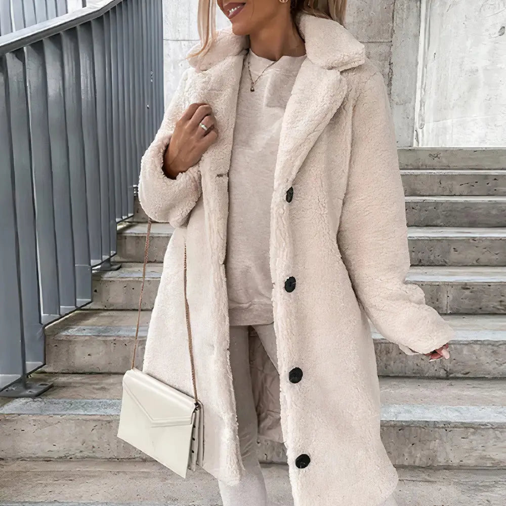 Manteau Teddy Doux et Chaud pour Femme - BerlinGlamour