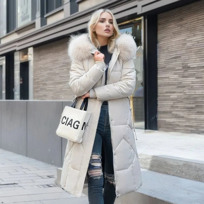 Doudoune Femme Hiver Longue et Élégante