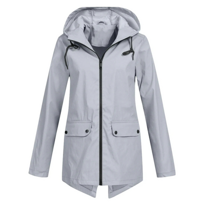 Veste de Pluie Féminine Étanche et Ventée
