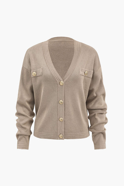 Ensemble Fille Cardigan et Jupe Côtelée