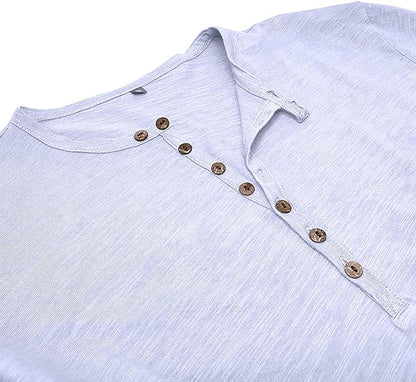 Chemise Homme Coton Décontracté