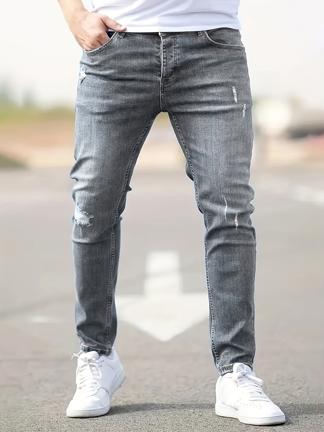 Jean Slim Élégant Tendance