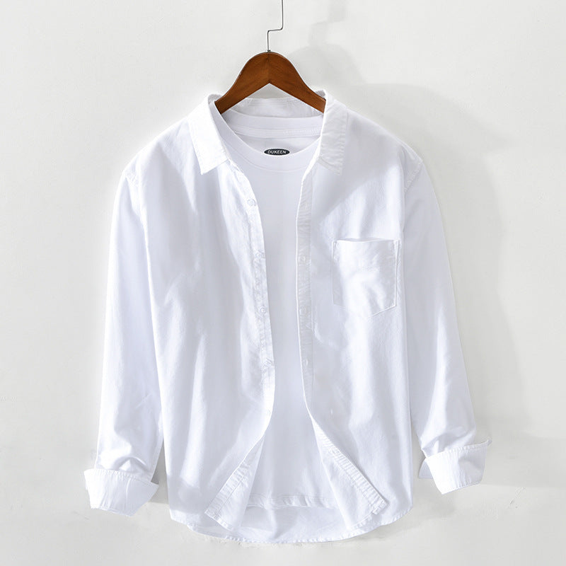 Chemise Homme Oxford en Coton Respirant