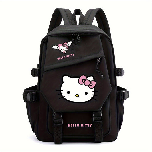 Sac à dos enfant fille Hello Kitty noir - PanierRoyale
