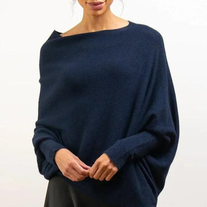 Pull Oversize Col Rond Confortable