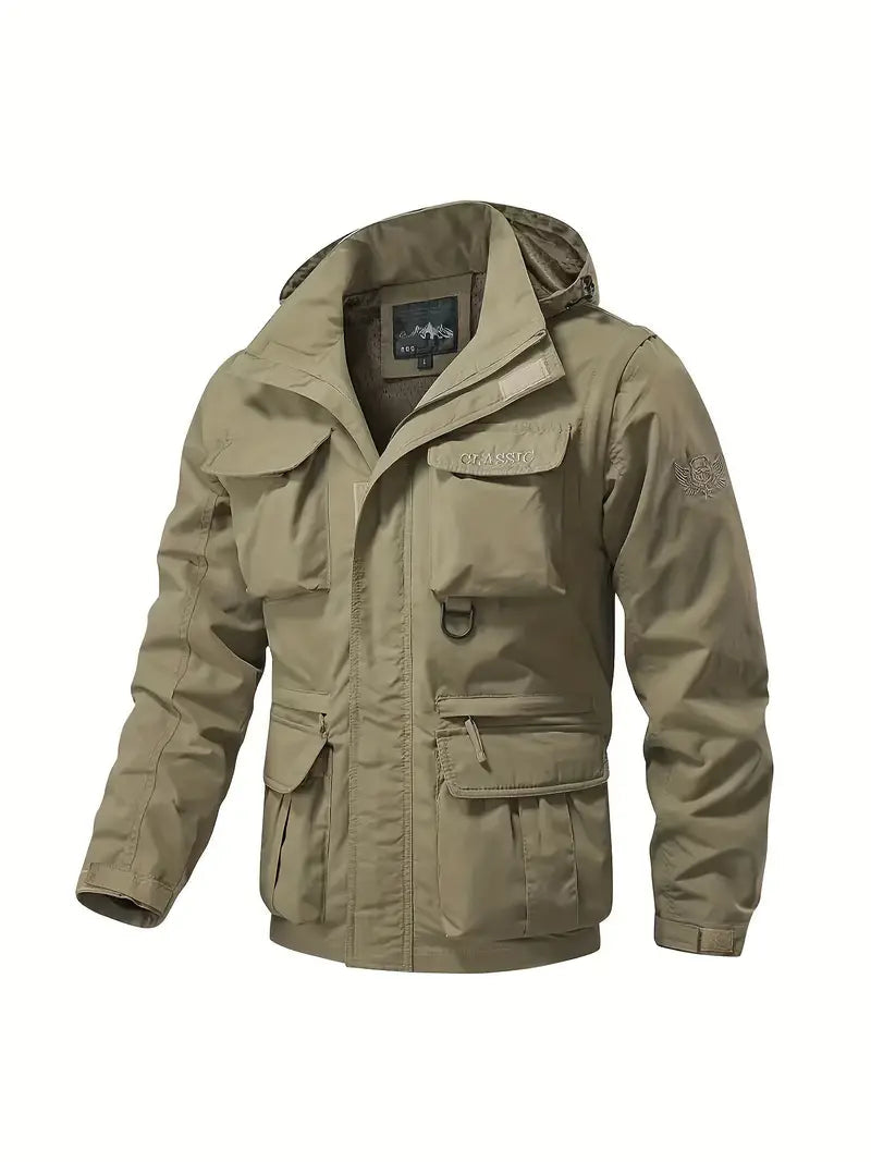 Veste de Randonnée Imperméable avec Poches Zippées