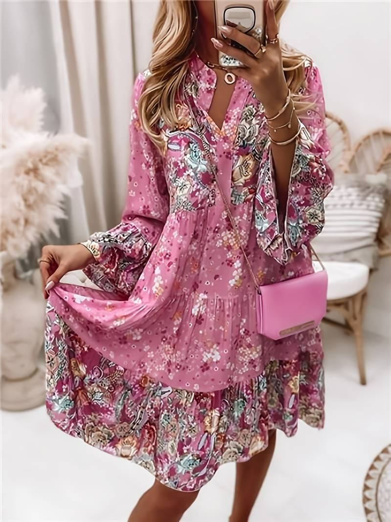 Robe Été Longue Florale pour Femme - PanierRoyale