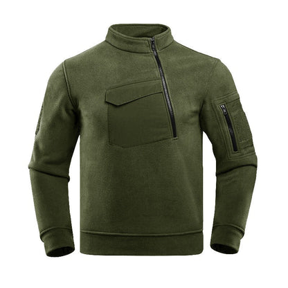 Veste Hiver Homme Polaire avec Poches Zippées