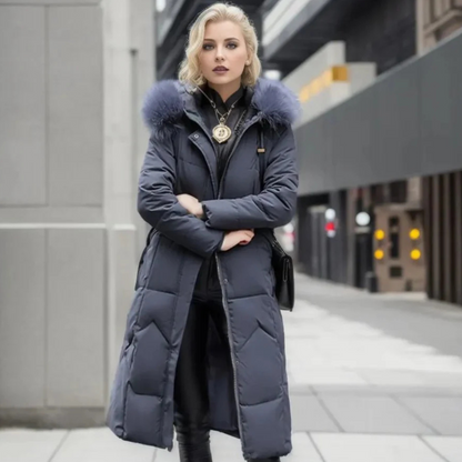 Doudoune Femme Hiver Longue et Élégante