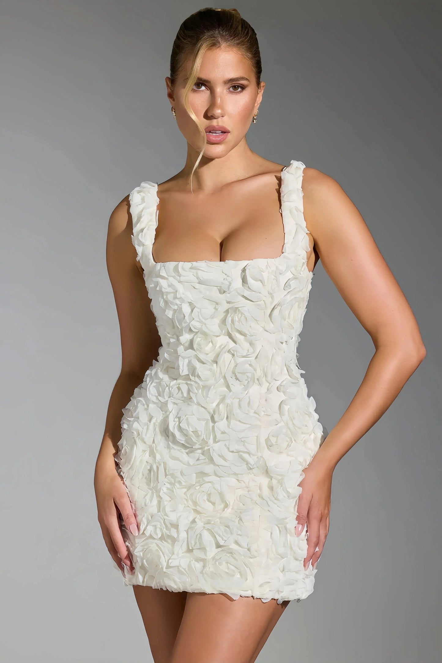 Robe Été Fleurs Imprimées Courte pour Femme - PanierRoyale