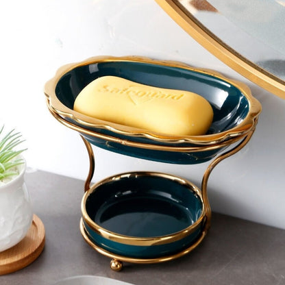 Support de Savon Murale Élégant pour Salle de Bain