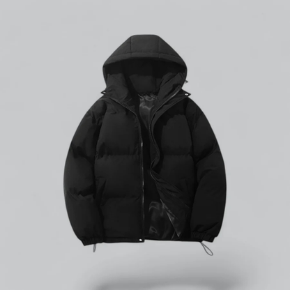 Doudoune Zippée À Capuche | Hiver