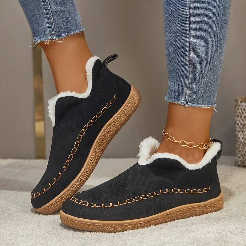 Bottines Femmes Confort Chaussures Décontractées Modernes - PanierRoyale