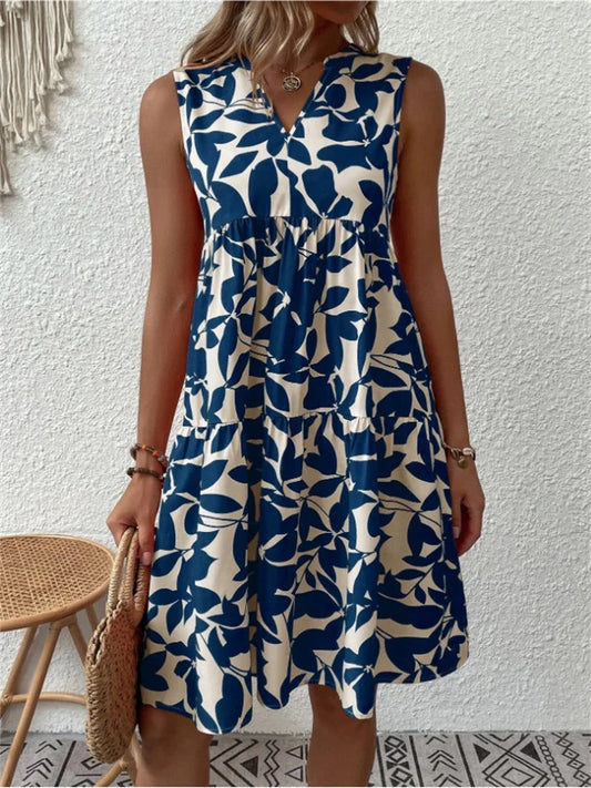 Robe Été Longue Florale Légère pour Femme - PanierRoyale