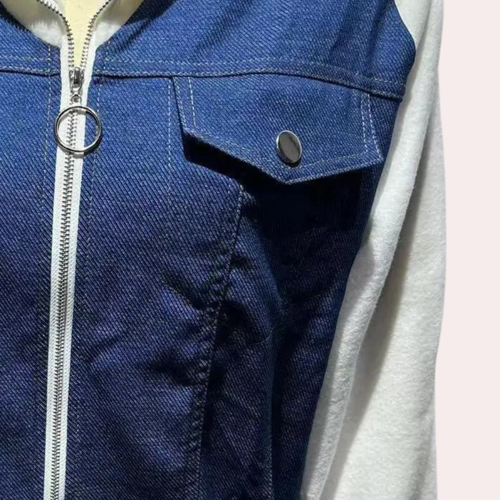Veste en Jean Décontracté pour l&