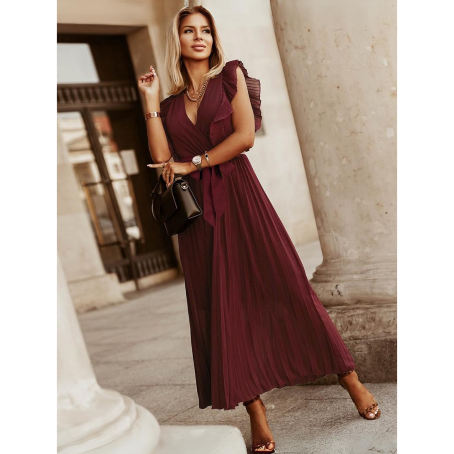 Robe Féminine Chic pour Mariage - luxestyle