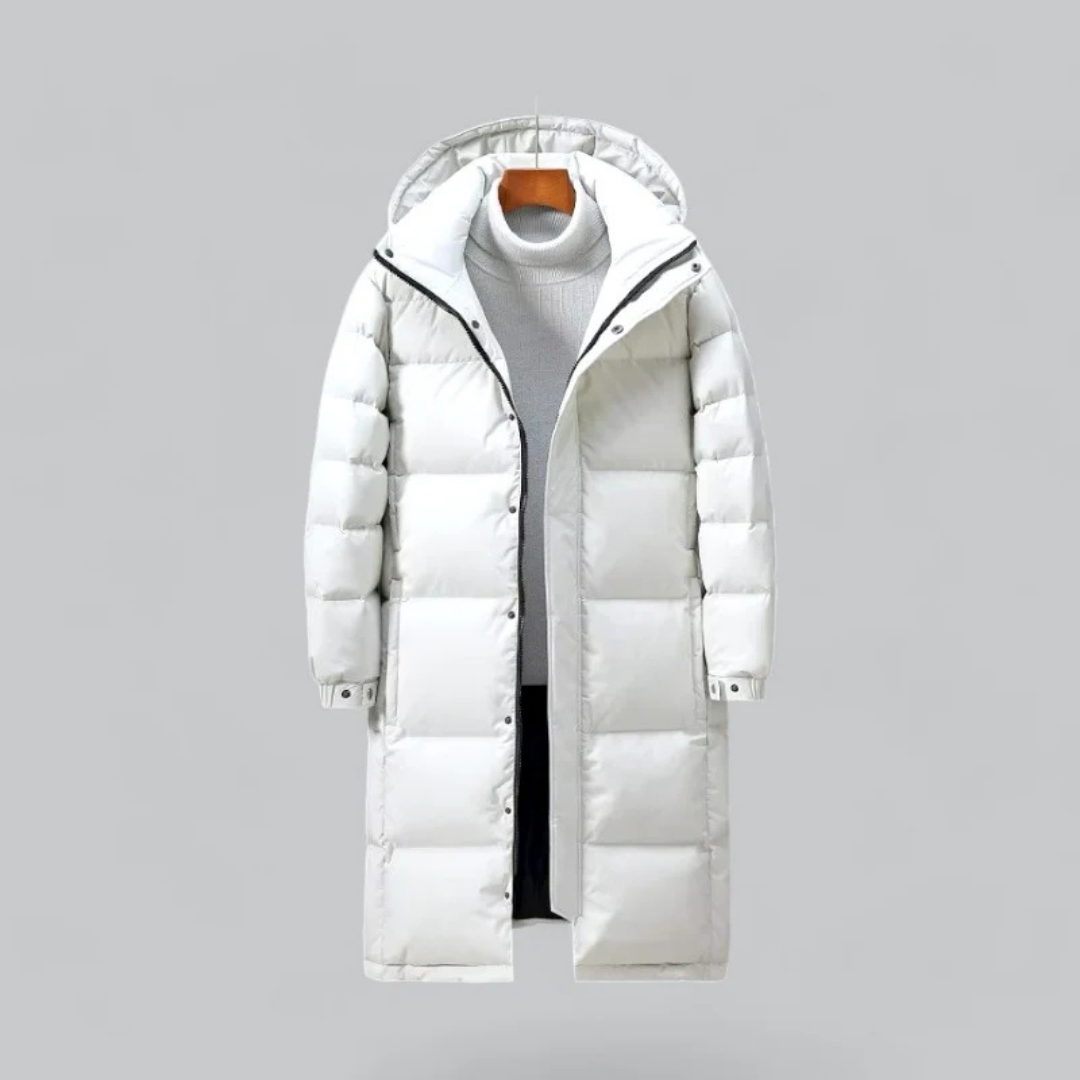 Parka Hiver Homme Longue et Équipée de Capuche