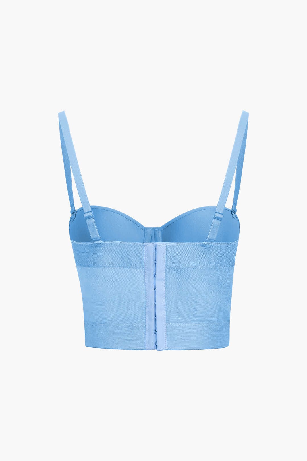Bustier Top Push-Up avec Coupes Balconnets et Dentelle