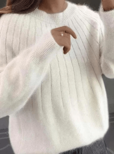 Pull Femme Laine Merino Doux et Chaud