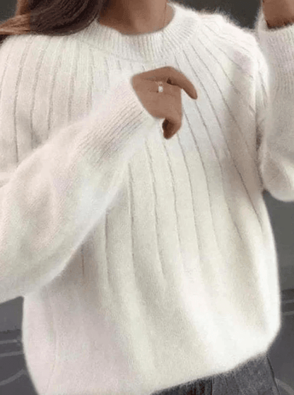 Pull Femme Laine Merino Doux et Chaud